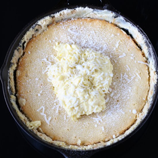 Coconut Cream Gooey Butter Cake