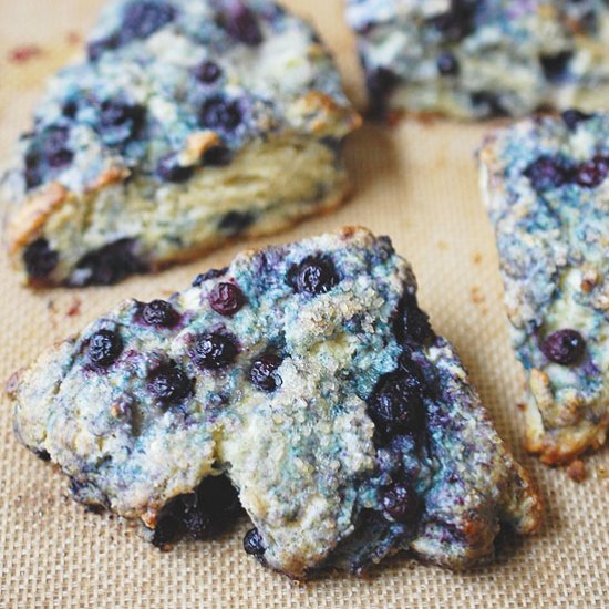 Blueberry Scones for Two