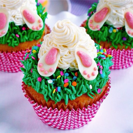 Bunny Butt Cupcakes