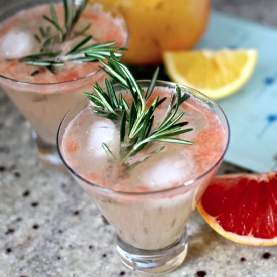 Rosemary Grapefruit Fizz