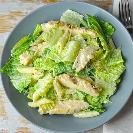 Chicken Caesar Pasta Salad