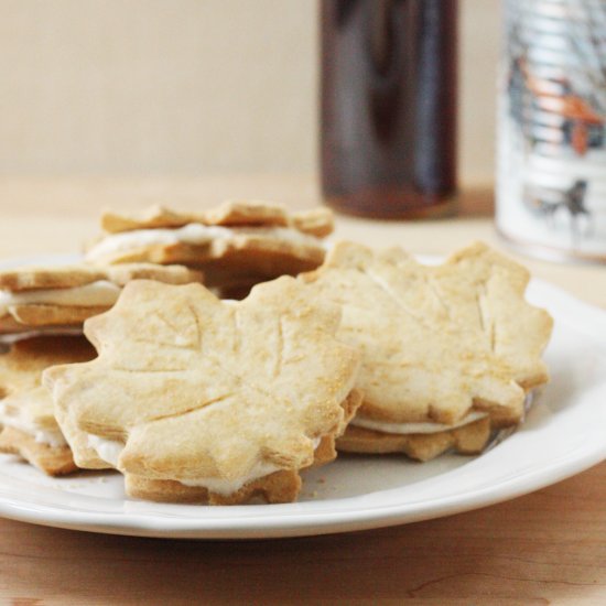 Homemade Maple Leaf Cookies