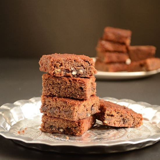 Ripe Banana Brownies