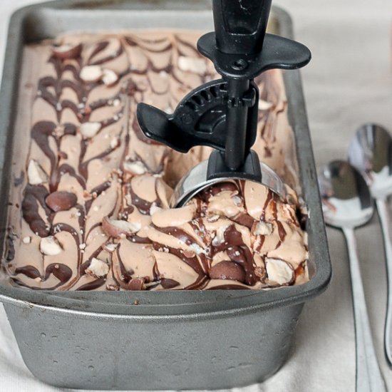 Chocolate Malt Mocha Ice Cream