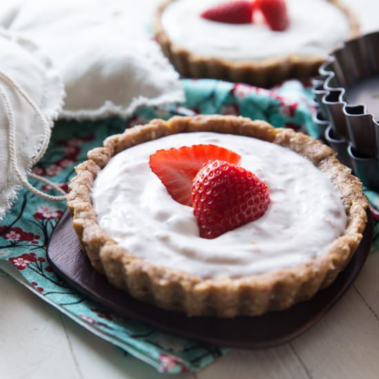 No Bake Strawberry Tart