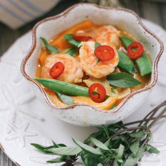 Favorite Thai Shrimp Curry