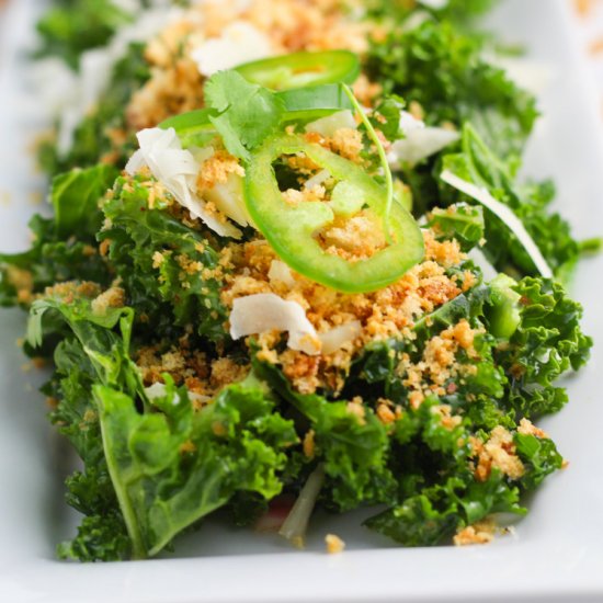 Jalapeno Popper Kale Salad