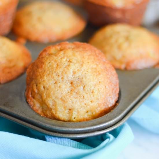 Coconut Pear Muffins