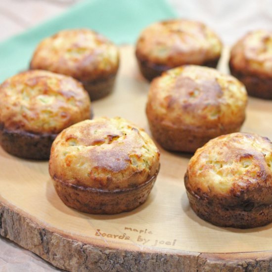 Scallion and Cheddar Popovers