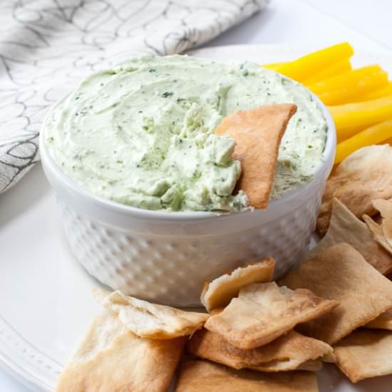 Whipped Feta and Spinach Dip