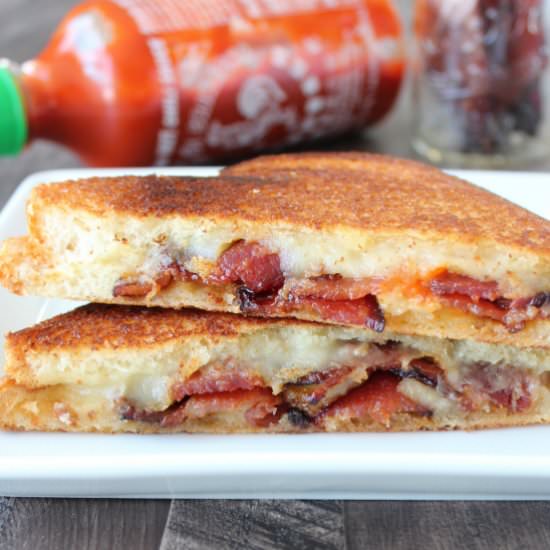 Sriracha Bacon Grilled Cheese