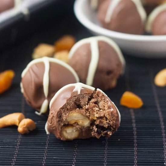 Hot Cross Bun Truffles