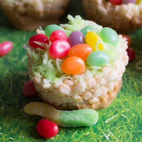 Rice Krispies Treats Nests