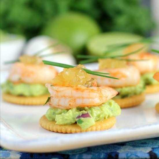 Garlic Sriracha Shrimp Crackers