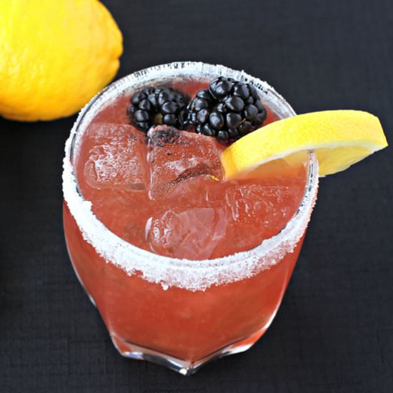 Blackberry Whiskey Sour