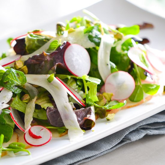 Pear, Radish and Fennel Salad