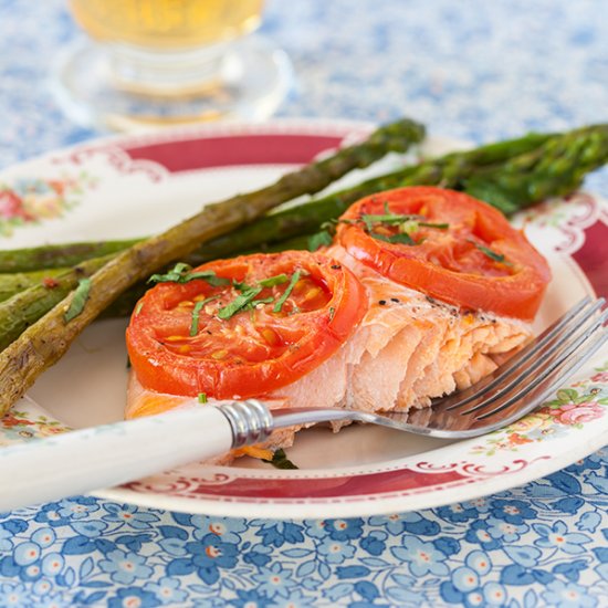 Arctic Char with Tomatoes