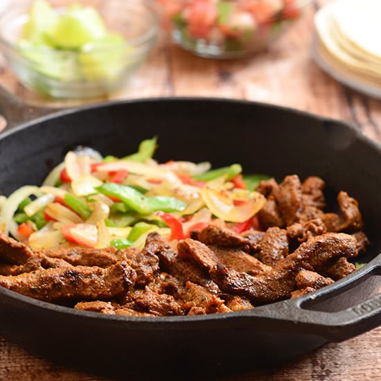 Beef Fajitas