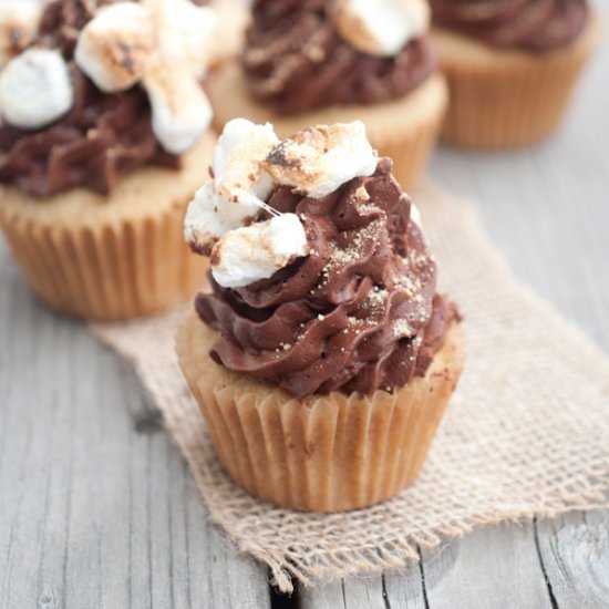 S’mores Cupcakes