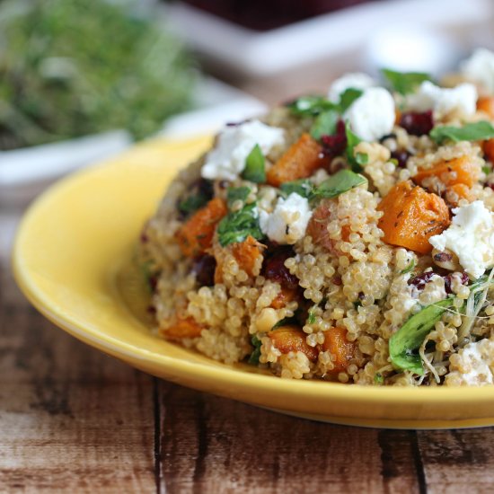 Butternut Squash Quinoa Salad