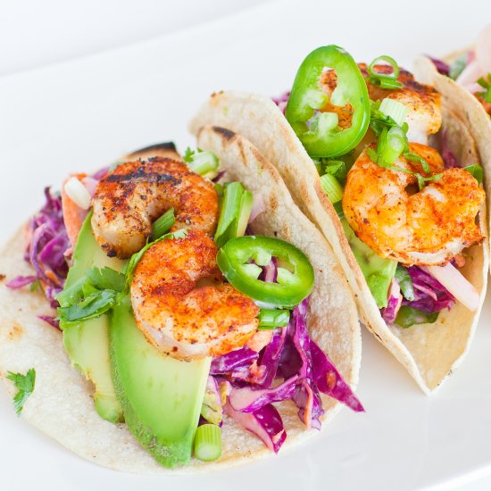 Cajun Shrimp Tacos