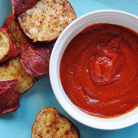 Curried Ketchup & Roasted Potatoes