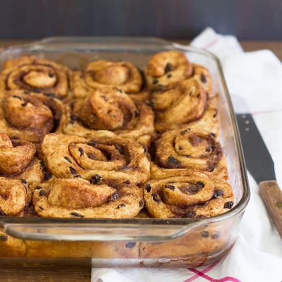 Cinnamon Raisin Swirl Buns