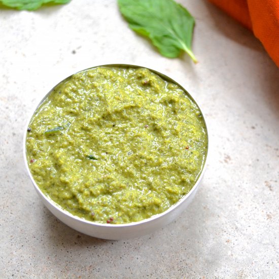 Mint Chutney for Savoury Crepes