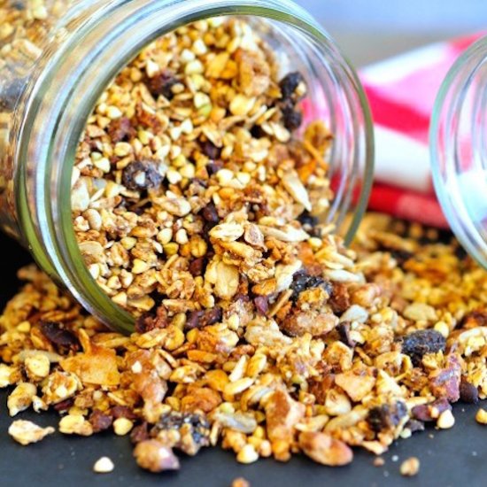 Low Sugar Protein Granola