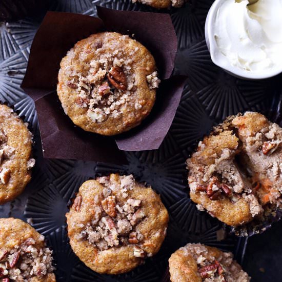 Carrot Cake Muffins