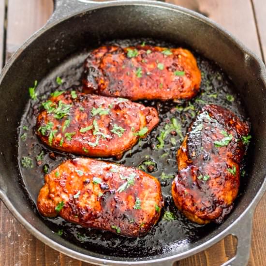 Korean Style Pork Chops