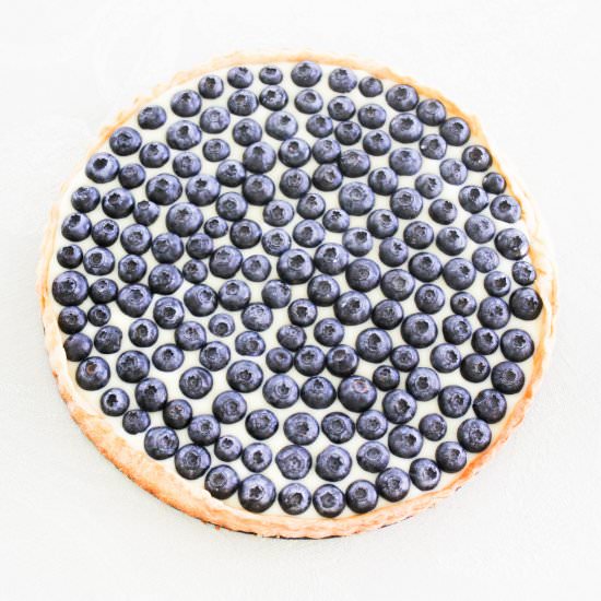 Blueberry Vanilla Bean Tart