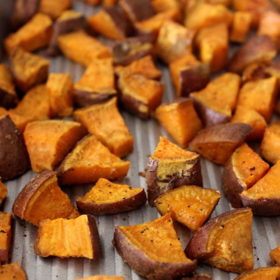 Spiced Roasted Sweet Potatoes