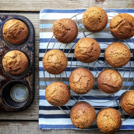 Spiced Butternut Squash Muffins