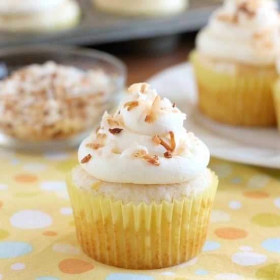 Pina Colada Cupcakes