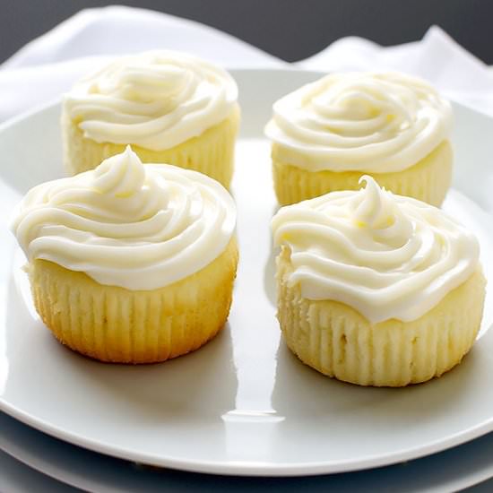 Limoncello Cupcakes