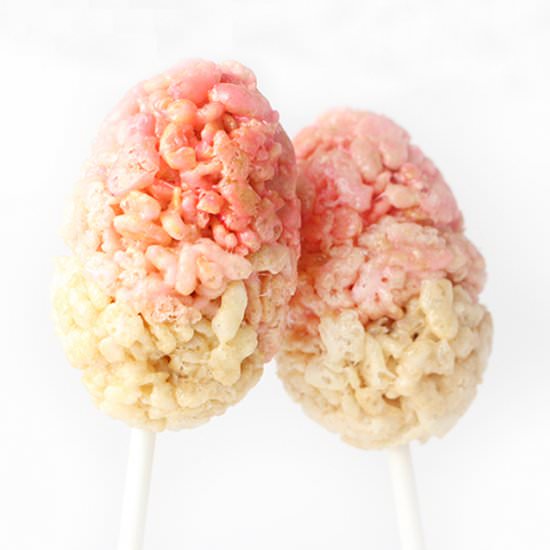 Ombré Krispy Pops