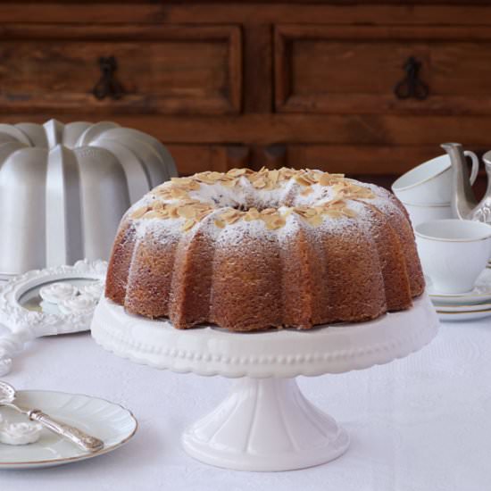 Bakewell Bundt Cake