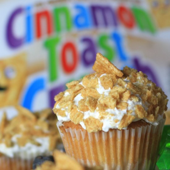 Cinnamon Toast Crunch Cupcakes