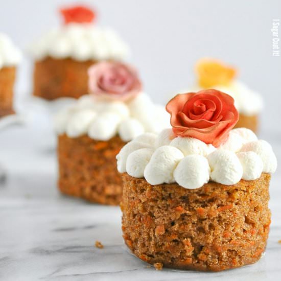 Mascarpone Clouds Mini Carrot Cake