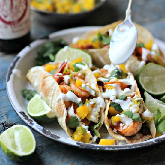 Smokey Shrimp Tacos