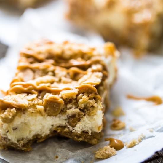 Peanut Butter Cheesecake Bars