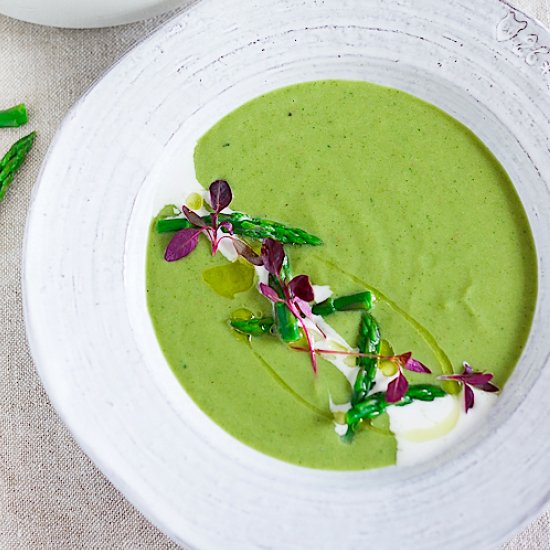 Asparagus Fennel Soup