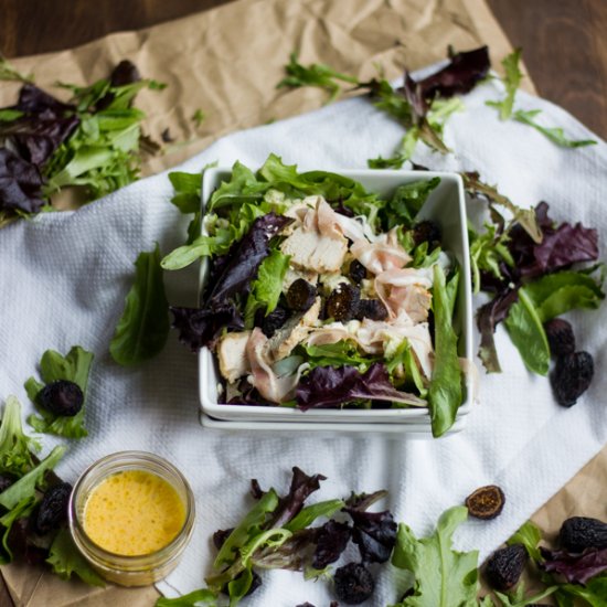 Blue Fig and Chicken Salad