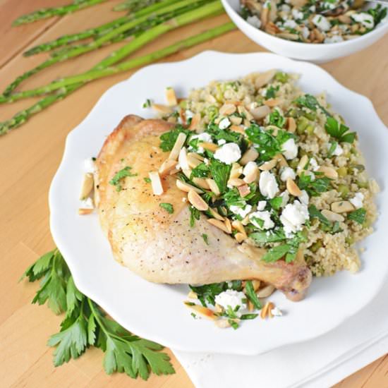 Spring Couscous and Chicken