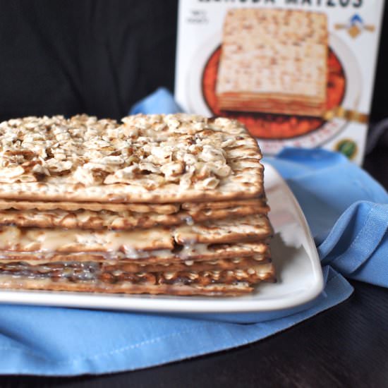 Layered Matzah Cake