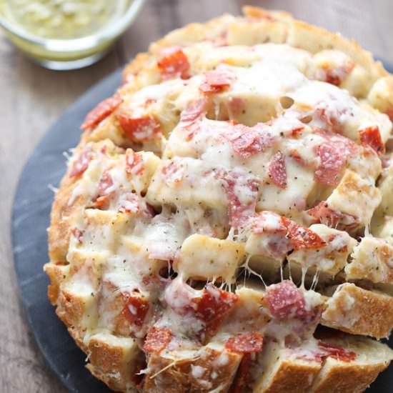 Hoagie Pull Apart Bread