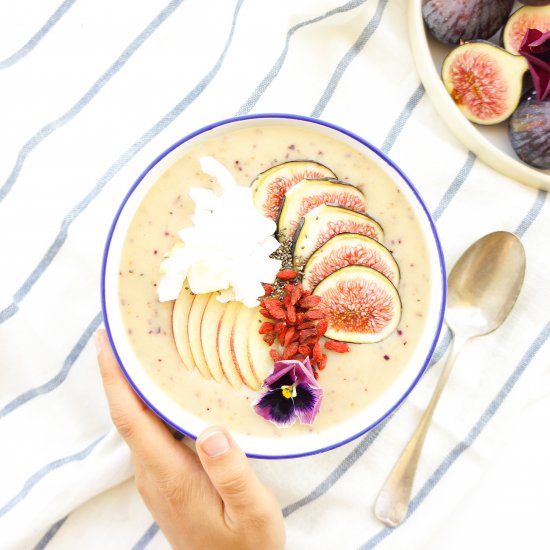 Fig and Banana Smoothie Bowl