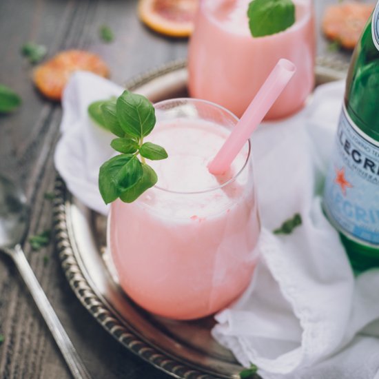 Blood Orange Italian Sodas