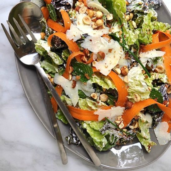 Spring Loaded Butter Lettuce Salad